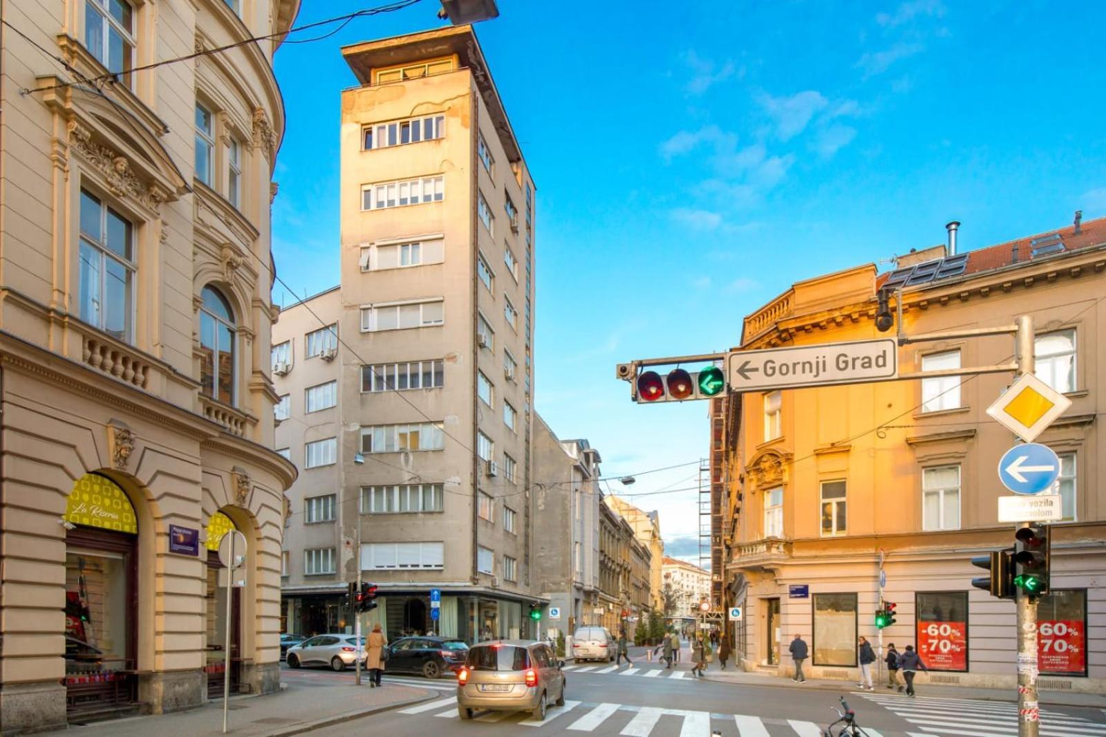 View Of Zagreb Lejlighed Eksteriør billede